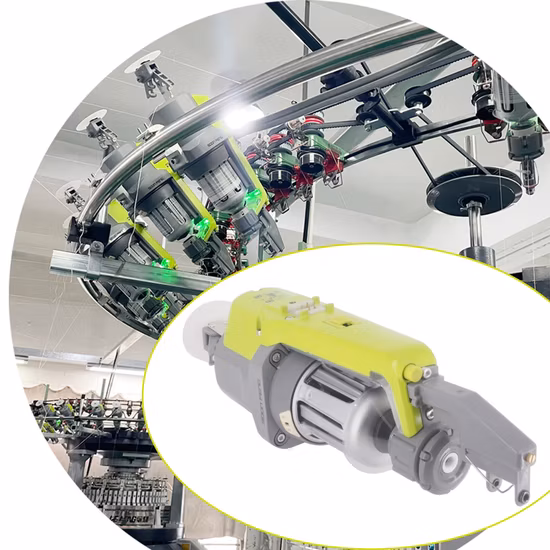 Hot Sell Good Quality Circular Knitting Machine Spare Parts Electronic Yarn Storage Feeder