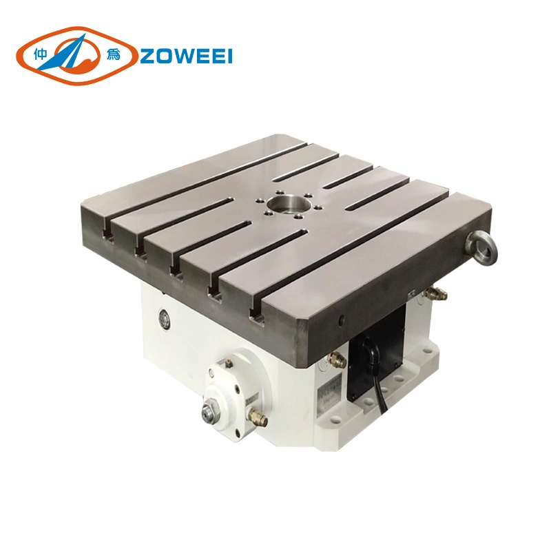 Ncct400 (450*450) Clutch Gear Indexer Revolve Rotary Table for All Kinds of Bore Hole, Milling, Grinding Machines etc Other High-Precision Processing