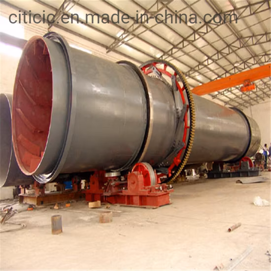 4.8*76m Cement Clinker Nickel Zinc Oxide Metallurgy Lime Vertical/Rotary Kiln