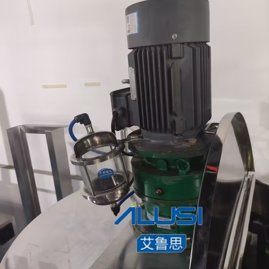 Industrial Chemical Jacketed Heating Cooling Mixer Tank with Agitator Liquid Mixing Tank Mixing Equipment Hand Sanitizer Making Machine