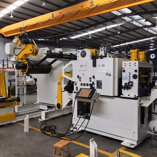 Customized Coil Nc Servo Feeder Uncoiler Straightener Feeder 3 in 1 Compact Decoiler Straightener Feeder for Press Machine for Automotive Parts