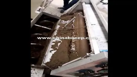 Mobile Motorized Continuous Conveying Waste Bulk Shaftless Screw Conveyor Equipment