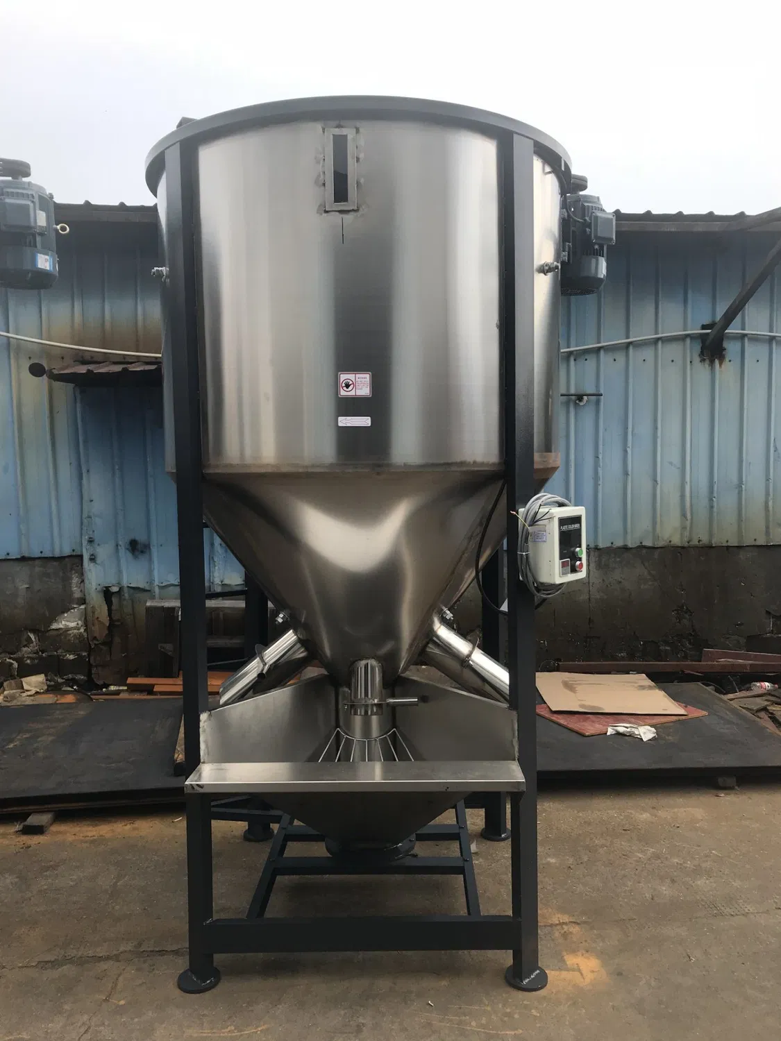 Horizontal Screw Powder Agitator Paddle Horizontal Ribbon Mixer